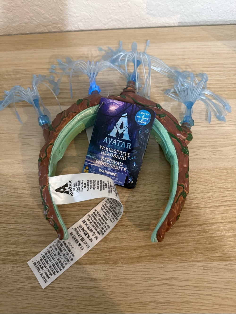 Disney Avatar Woodsprite Light-Up Headband - Brown, Mint & Blue Fiber Lights